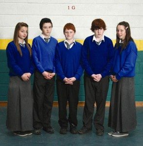 Class Photos : 2010 - 2011 : Gaelcholaiste Ui Chonba : 1G
