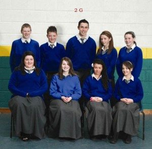 Class Photos : 2010 - 2011 : Gaelcholaiste Ui Chonba : 2G