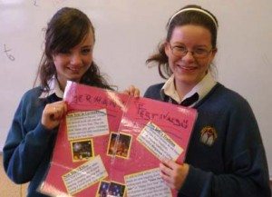 2010-2011 Cultural Awareness Week - Aoife King and Shannon Supple