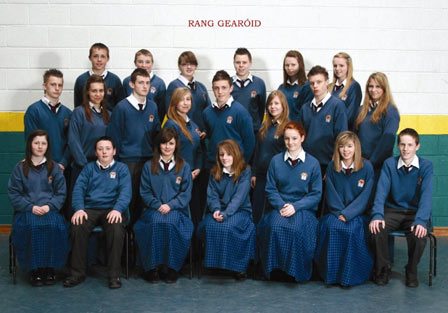 Class Photos : 2010-2011 : 3rd year : Gearoid