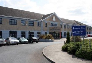 Front of Desmond College / Gaelcholaiste Ui Chonba