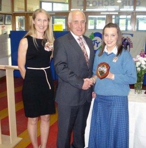2010-2011 Student Awards : Transition Year : Student of the Year