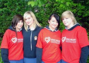 2010-2011 Transition Year : Girls collect for Irish Heart Foundation