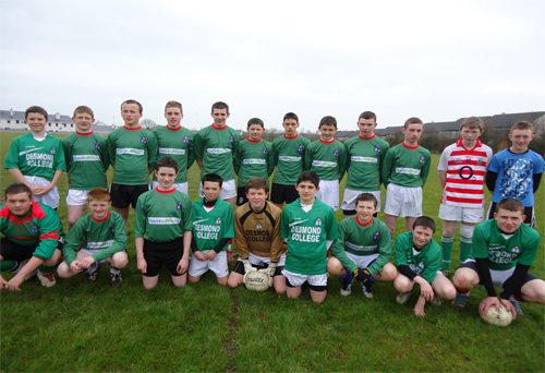 Desmond College Boys Football Team 2012