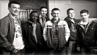 Students from Desmond College modelling at the Fashion Show