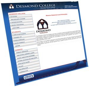 Desmond College New Website