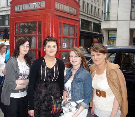 2010-2011 Transition Year : Trip to London