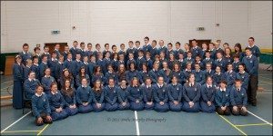 Group Photo of Desmond College 1st Years 2011 - 2012