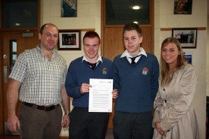 BT Young Scientist - 2011 - Desmond College