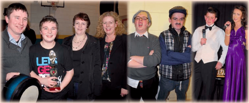 Participants and winers of the Desmond Factor Show