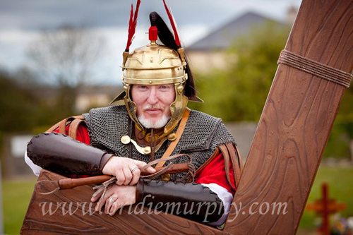Staff and Students of Desmond College participated in the annual Good Friday Way of the Cross procession