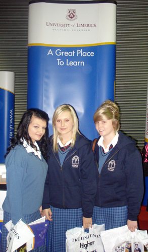 Desmond College students attending Higher Options Conference