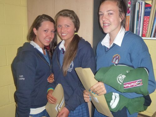 Junior Certificate Students in Desmond College