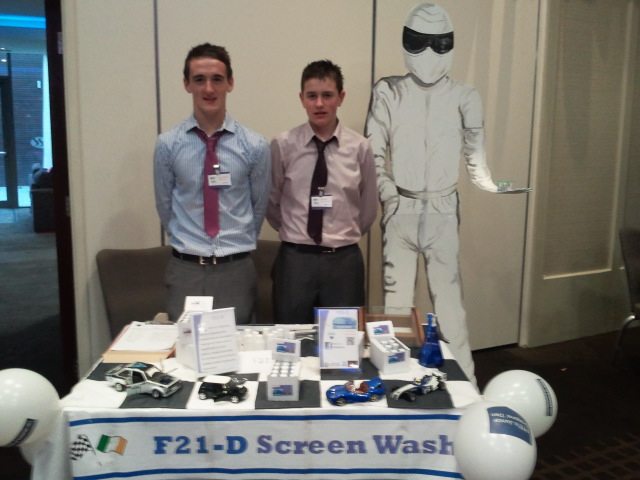 Desmond College Transition Year Business F21-D in the Young Dragon's Den Final on 8th Dec 2012