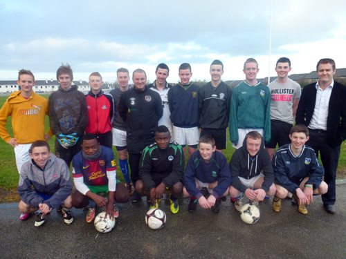 FAI School Training Session for Desmond College School Soccer Team FAI School Training Session for Desmond College School Soccer Team