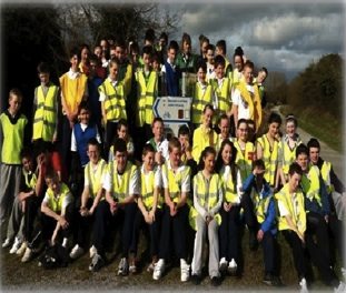 Students from Desmond College 2012 taking part in Operations Transformation Beat the Bleep