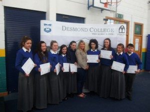 Desmond College Award Ceremony 2012 - 2013