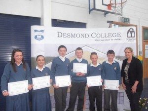 Desmond College Award Ceremony 2012 - 2013