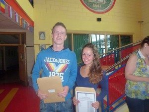 2012 - 2013 Desmond College Leaving Certificate Results