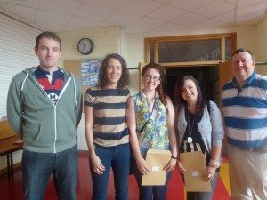 2012 - 2013 Desmond College Leaving Certificate Results