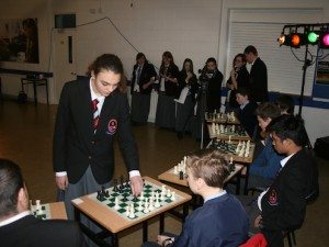 Desmond College Simultaneous Chess Match 2013
