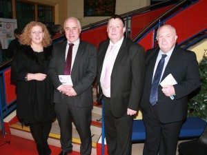 Desmond College BT Young Scientists Past and Present Jan 2014: Pictured with Principal Vourneen Gavin Barry