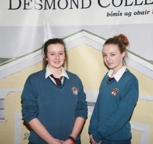 Desmond College students greeted past pupils and guests, who also participated in the Young Scientist competition
