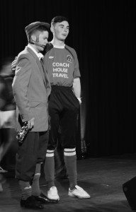 Desmond College Students performing in the Desmond Factor 2014
