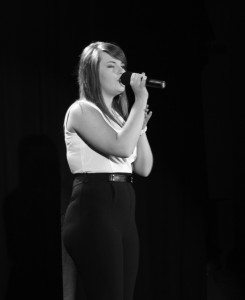 Desmond College Students performing in the Desmond Factor 2014