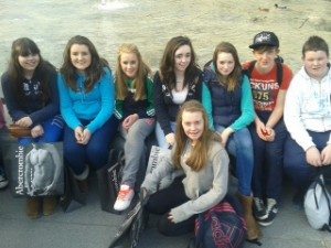 Students from Desmond College in Paris 2014