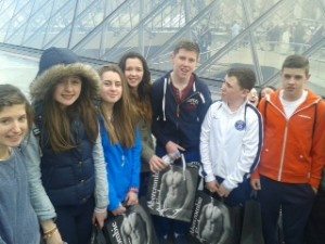 Newcastle West Students in Paris 2014