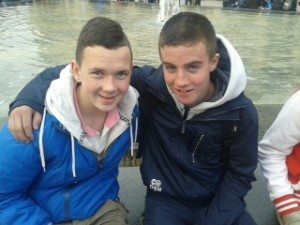 Desmond College Students in Paris on School Trip