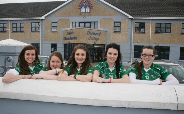Desmond College Camogie Players play for County Limerick Camogie Team