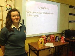 second year desmond college students fund raising charity quiz