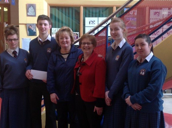 Non Uniform Day 2014 Presentation to Catherine Kirby and Margaret Martin for Chernobyl Project