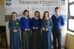 Desmond College 5th year and 3rd year awards