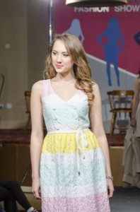 Desmond College Students Modelling at the Desmond College Fashion Show 2014