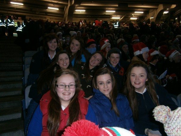 Support for Desmond College's traditional music band Draíocht at the All Ireland Talent Finals