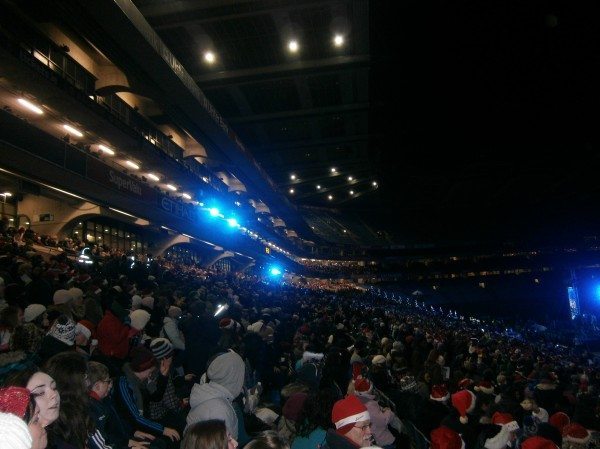 The crowd in the Helix watching the 2014 All Ireland Talent Search Finals