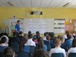 Active Week in Desmond College with a visit from Elverys Sports Power Team who worked with First and Second Years Students.