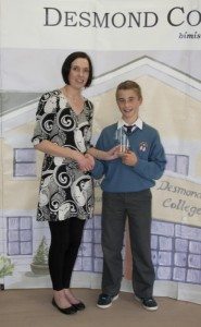 Desmond College : 1st and 2nd year awards 2014