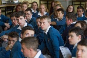 Desmond College Students participating in Forensic Science Day