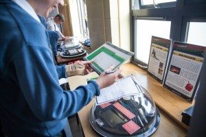 Desmond College Students Participating in Forensic Science Day : 2014 October