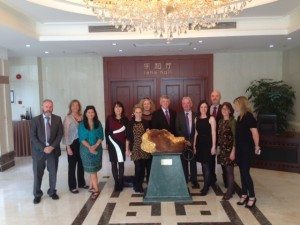 Irish Education Delegation in China in Conjunction with the Confucius Institute Cork Ireland. Picture Including Desmond College Post Primary School Principal Vourneen Gavin Barry