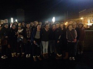 Desmond College Students Enjoying the BT Young Scientist