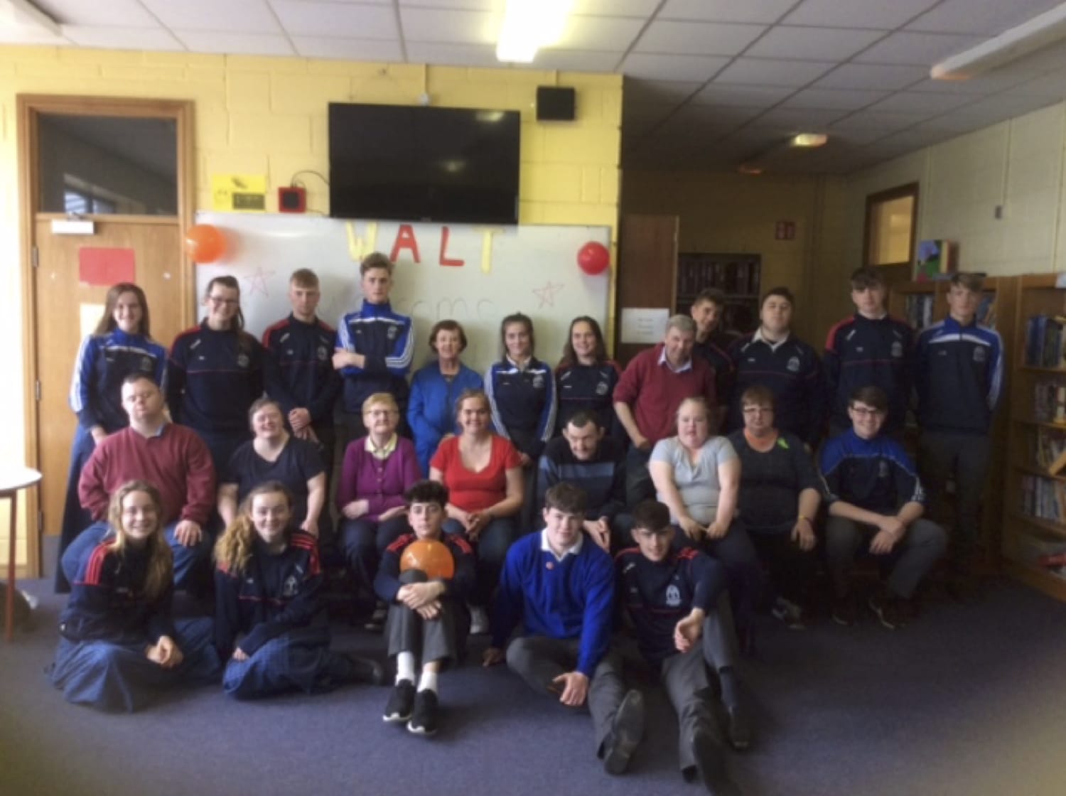 May 2017: Desmond College post primary school TY Students with their friends from the Brothers of Charity