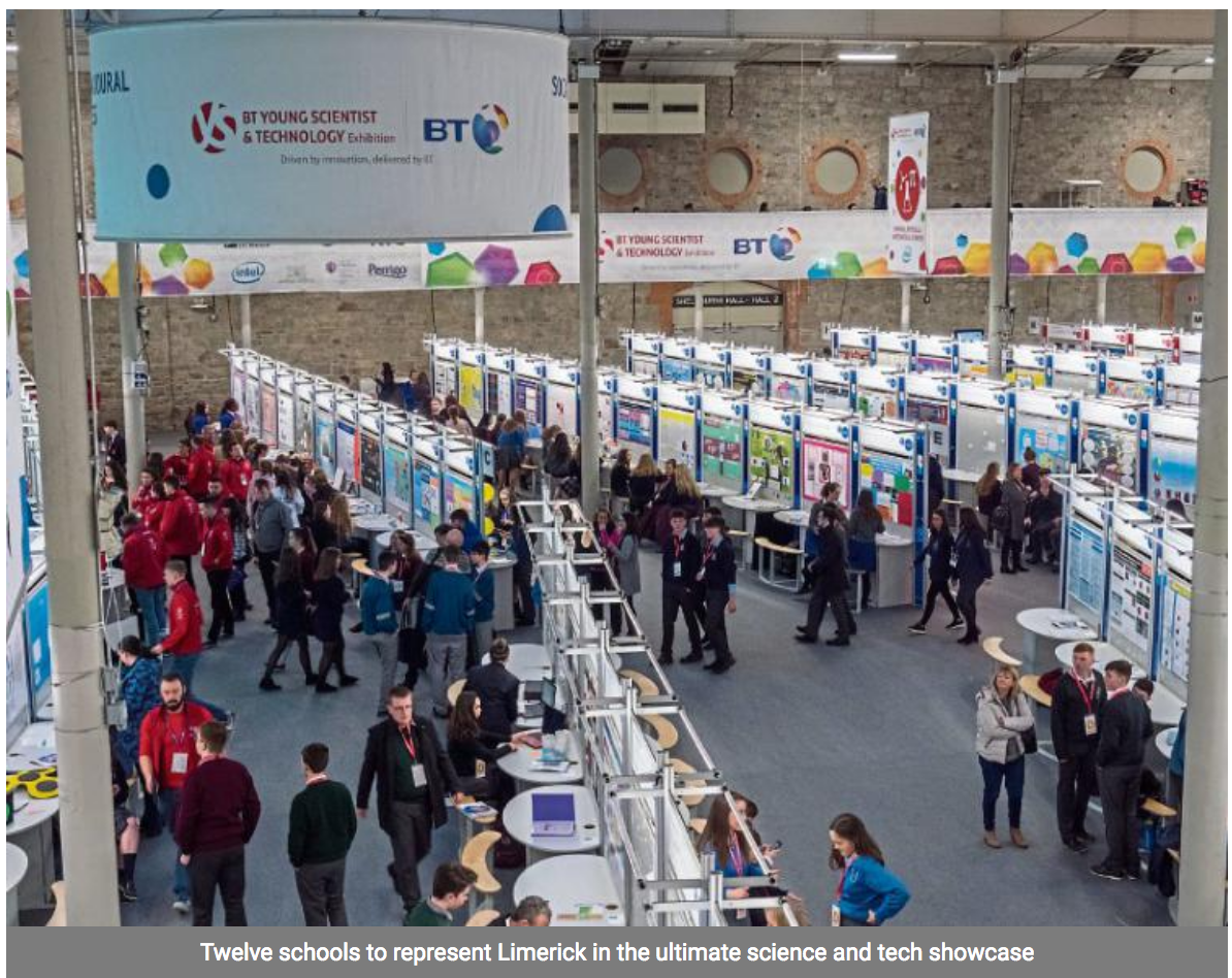 BT Young Scientist: Limerick Leader: Article by jess.casey@limerickleader.ie - no image credit provided